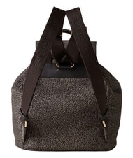 BORBONESE B-CLUB Mochila con bolsillo frontal alquitr&aacute;n - Bolsos Mujer - 3
