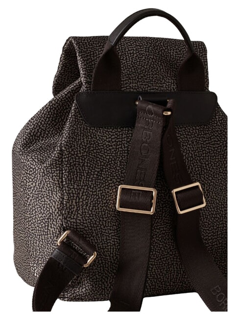 B-CLUB Mochila con bolsillo frontal alquitr&aacute;n - Bolsos Mujer