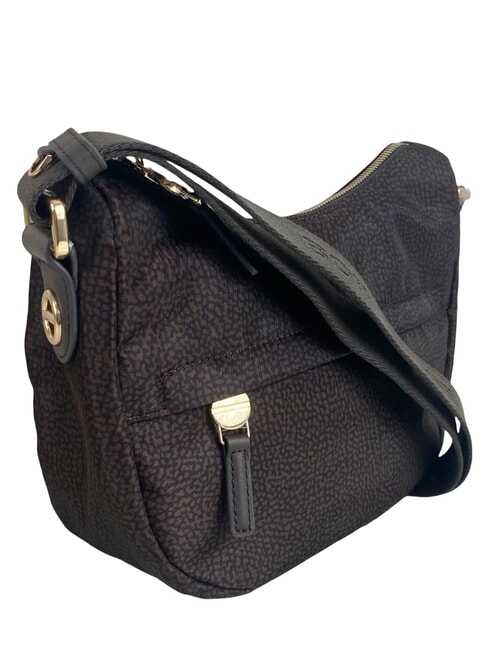 B-CLUB Bolso de hombro chocolate - Bolsos Mujer