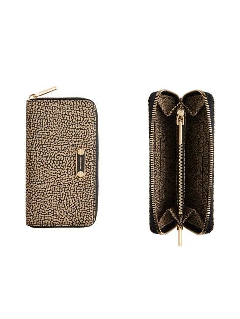 B-CLUB Cartera grande con cremallera. op / natu - Carteras Mujer