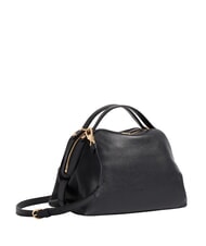 BORBONESE SEXY Bolso de mano con correa para el hombro, de piel. negro - Bolsos Mujer - 2
