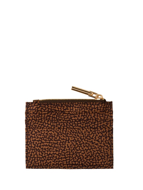 B-CLUB Tarjetero con monedero casta&ntilde;a - Carteras Mujer