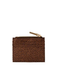 BORBONESE B-CLUB Tarjetero con monedero casta&ntilde;a - Carteras Mujer - 2