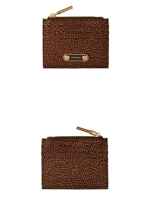 B-CLUB Tarjetero con monedero casta&ntilde;a - Carteras Mujer
