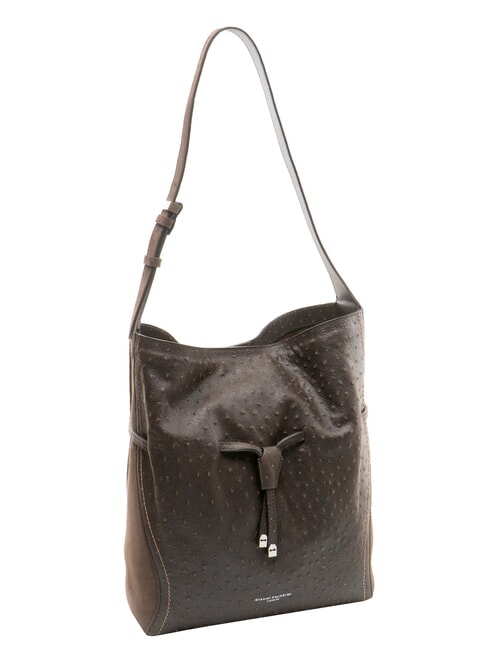 SIENNA Bolso cubo de cuero expresado - Bolsos Mujer