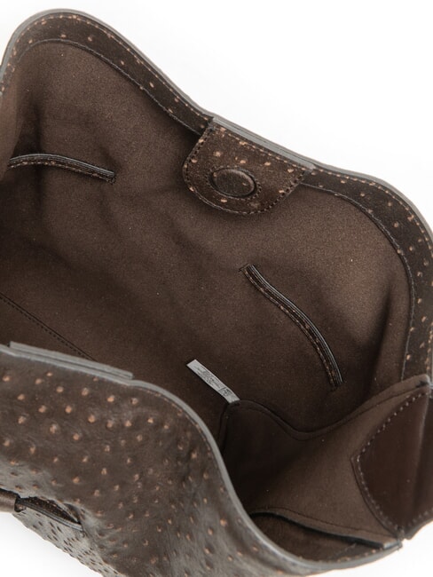 SIENNA Bolso cubo de cuero expresado - Bolsos Mujer