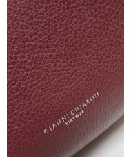 GIANNI CHIARINI HELENA ROUND Bolso bandolera con correa para el hombro, de piel. rub&iacute; antiguo - Bolsos Mujer - 4