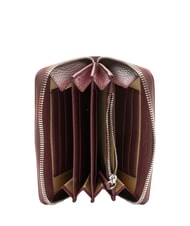 GIANNI CHIARINI GRAIN Cartera mediana de piel con cremallera - Carteras Mujer
