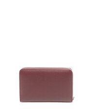 GIANNI CHIARINI GRAIN Cartera mediana de piel con cremallera rub&iacute; antiguo - Carteras Mujer - 3