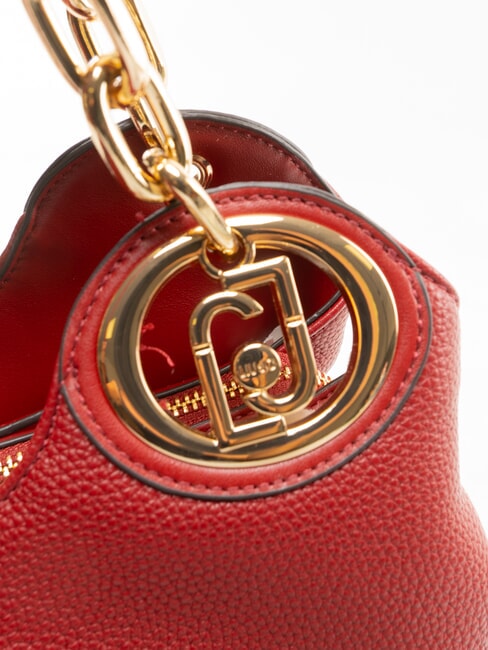 FAIZA Bolso de mano con correa para el hombro. rojo ladrillo - Bolsos Mujer