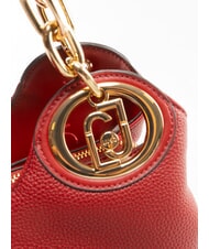 LIUJO FAIZA Bolso de mano con correa para el hombro. rojo ladrillo - Bolsos Mujer - 4