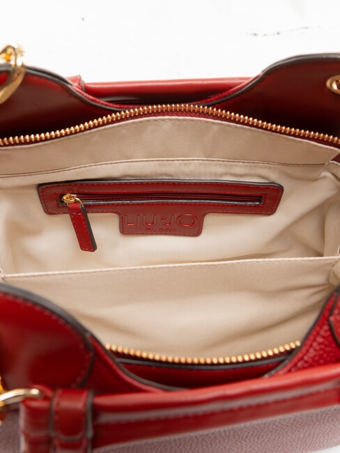 FAIZA Bolso de mano con correa para el hombro. rojo ladrillo - Bolsos Mujer