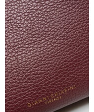 GIANNI CHIARINI VICKY Minibolso de hombro, de piel. rub&iacute; antiguo - Bolsos Mujer - 5