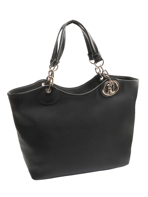 FAIZA Bolsa de la compra negro/acero - Bolsos Mujer
