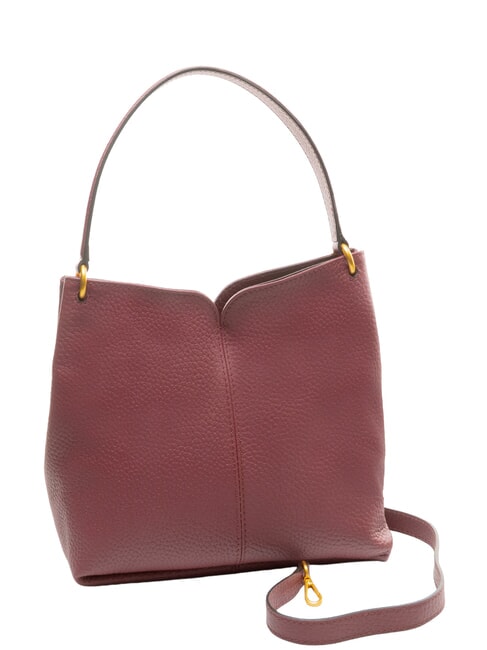 SANDRA Bolso bandolera con correa para el hombro, de piel. rub&iacute; antiguo - Bolsos Mujer