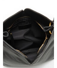 GIANNI CHIARINI SANDRA Bolso bandolera con correa para el hombro, de piel. negro - Bolsos Mujer - 5