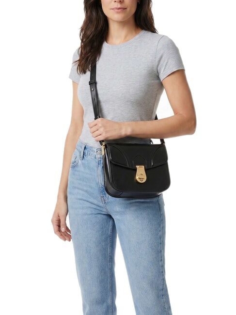 MIA Minibolso de hombro Oro negro - Bolsos Mujer