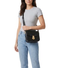 THE BRIDGE MIA Minibolso de hombro Oro negro - Bolsos Mujer - 2