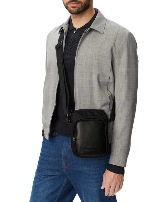 TH NYLON Bolso de hombro negro - Bandoleras Hombre