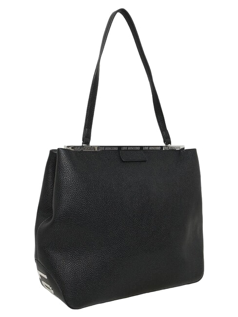 JEWEL CROCO Bolsa de compras, bolso de hombro negro - Bolsos Mujer