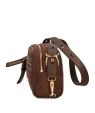 LOVE MOSCHINO SIGNATURE ZIP Bolso de hombro ajustable marr&oacute;n/marr&oacute;n - Bolsos Mujer - 2