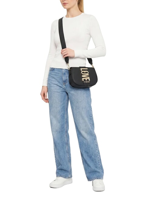 LOVEBUG Minibolso de hombro negro - Bolsos Mujer