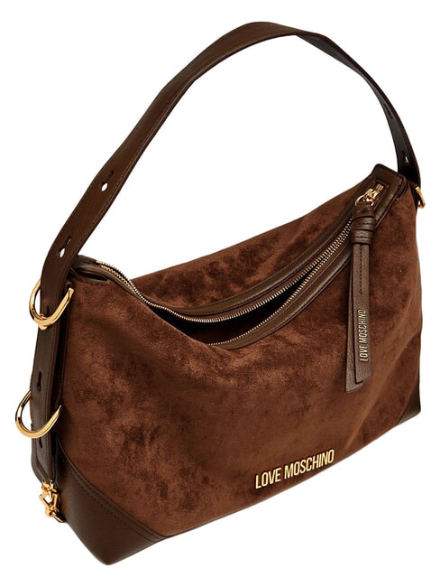 SIGNATURE ZIP Bolso de hombro ajustable marr&oacute;n/marr&oacute;n - Bolsos Mujer