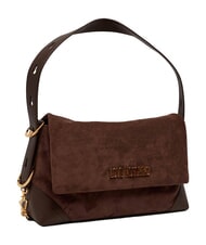 LOVE MOSCHINO SIGNATURE ZIP Bolso de hombro ajustable marr&oacute;n/marr&oacute;n - Bolsos Mujer - 3