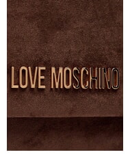 LOVE MOSCHINO SIGNATURE ZIP Bolso de hombro ajustable marr&oacute;n/marr&oacute;n - Bolsos Mujer - 7