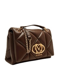 LOVE MOSCHINO EMBOSSED QUILTED Bolso de hombro acolchado marr&oacute;n - Bolsos Mujer - 3