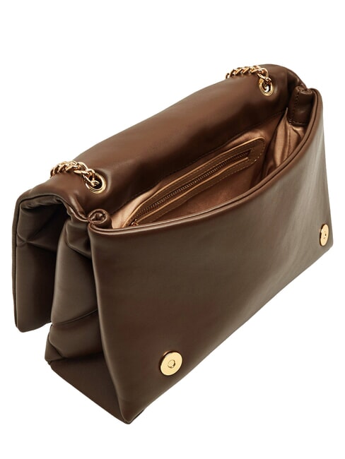 EMBOSSED QUILTED Bolso de hombro acolchado marr&oacute;n - Bolsos Mujer