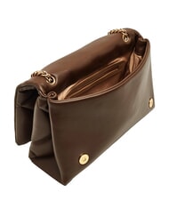 LOVE MOSCHINO EMBOSSED QUILTED Bolso de hombro acolchado marr&oacute;n - Bolsos Mujer - 5
