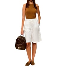LOVE MOSCHINO EMBOSSED QUILTED Mochila acolchada marr&oacute;n - Bolsos Mujer - 9
