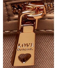 LOVE MOSCHINO EMBOSSED QUILTED Bolso de hombro con doble asa. marr&oacute;n - Bolsos Mujer - 6