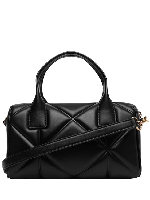 EMBOSSED QUILTED Bolso de mano con correa para el hombro. negro - Bolsos Mujer