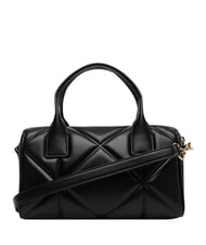 LOVE MOSCHINO EMBOSSED QUILTED Bolso de mano con correa para el hombro. negro - Bolsos Mujer - 5