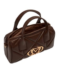 LOVE MOSCHINO EMBOSSED QUILTED Bolso de mano con correa para el hombro. marr&oacute;n - Bolsos Mujer - 5