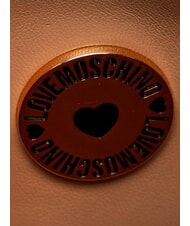 LOVE MOSCHINO EMBOSSED QUILTED Bolso de mano con correa para el hombro. marr&oacute;n - Bolsos Mujer - 6