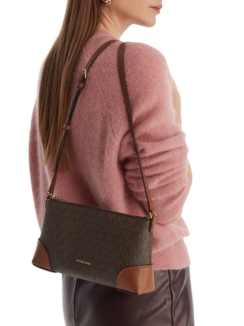 MURPHY Bolso de hombro marr&oacute;n/bellota - Bolsos Mujer