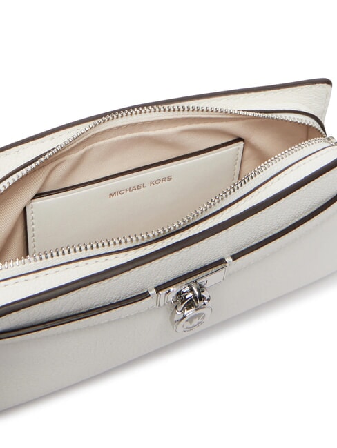 HAMILTON MODERNE Minibolso de hombro blanco &oacute;ptico - Bolsos Mujer