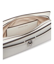MICHAEL KORS HAMILTON MODERNE Minibolso de hombro blanco &oacute;ptico - Bolsos Mujer - 4