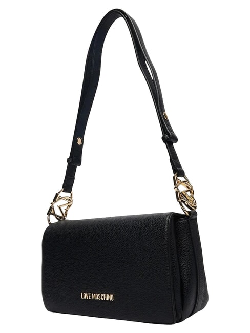 JEWEL Bolso de hombro ajustable negro - Bolsos Mujer