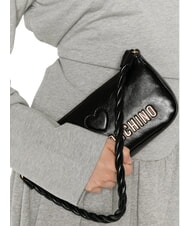 LOVE MOSCHINO TWIRL Bolso de hombro negro - Bolsos Mujer - 2