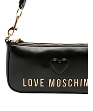 LOVE MOSCHINO TWIRL Bolso de hombro negro - Bolsos Mujer - 4