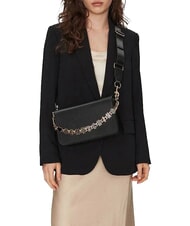 LOVE MOSCHINO CITY CORE Bolso de hombro, doble portabilidad negro - Bolsos Mujer - 9
