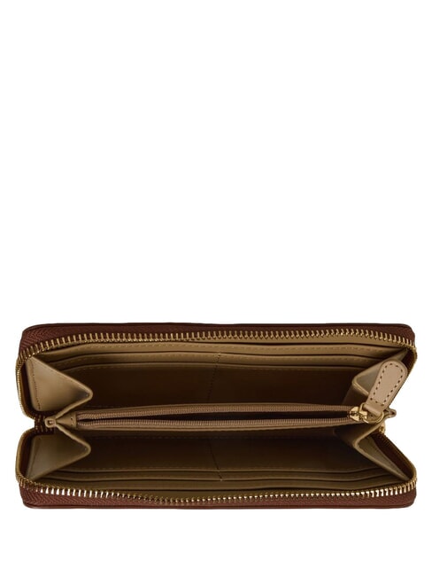 BOLD LOVE Cartera mediana con cremallera marr&oacute;n - Carteras Mujer