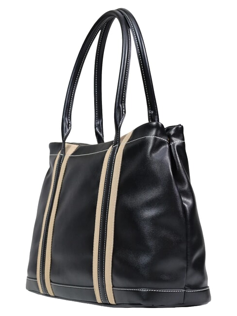 CITY CORE Bolso de hombro con doble asa. negro - Bolsos Mujer
