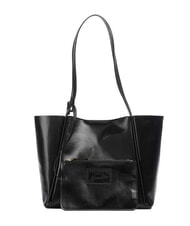 THE BRIDGE MAGDA Bolso de hombro de piel Oro negro - Bolsos Mujer - 4