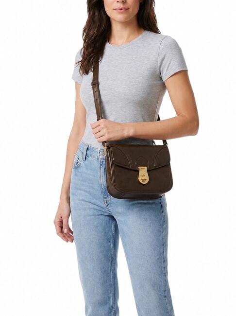 MIA Minibolso de hombro moca con oro - Bolsos Mujer