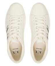 ARMANI EXCHANGE LONDON Zapatillas blanco roto + negro - Zapatos Mujer - 4